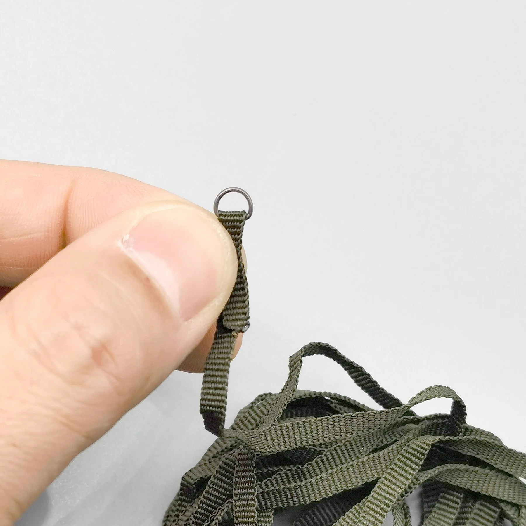 4 mm, 1/6-Modell, Puppen-Szenenzubehör, Waffenriemen, Fesselseil, Schnalle, 4 mm Durchmesser, Gurtband für 12-Zoll-Actionfiguren, weibliche und männliche Soldaten. – Detail 2