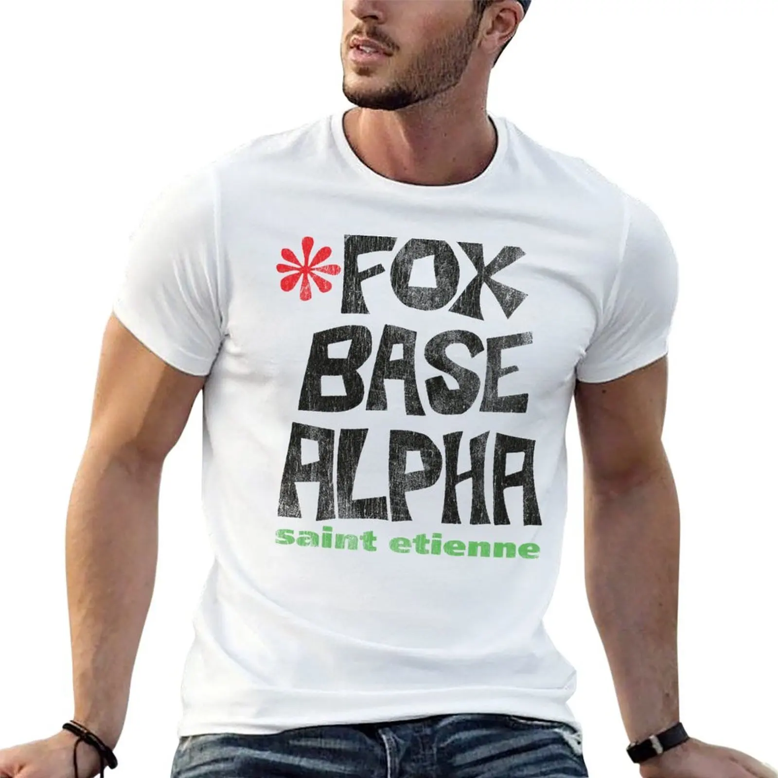 Saint Etienne: Fox Base Alpha T-Shirt graphics summer shirt t shirts for men cotton
