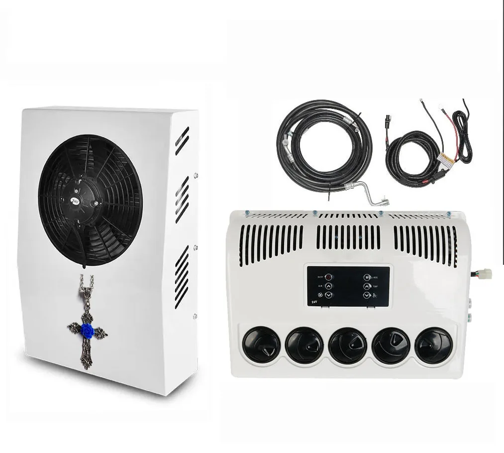 

Truck Van Cabin Parking Cooler 12V 24V DC Split Parking Air Conditioner For Mexico Market