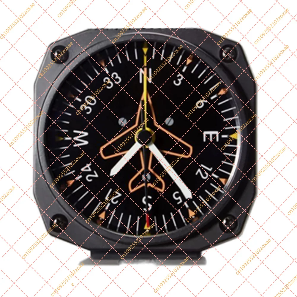 Flight Simulator Instrument Panel Clock Cockpit Gauge Aviation Model Accessories Dashboard Watch
