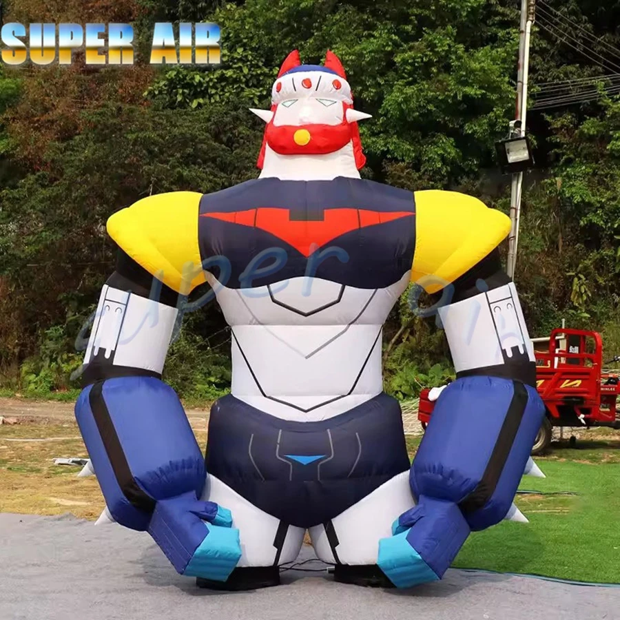 Modelo inflable súper genial, robot inflable enorme para club robótico