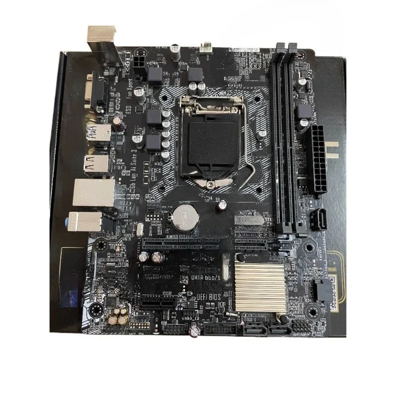 Main board AS/Hua H110M-F supports 1151-pin DDR4 memory, on the 6th-7th generation processor