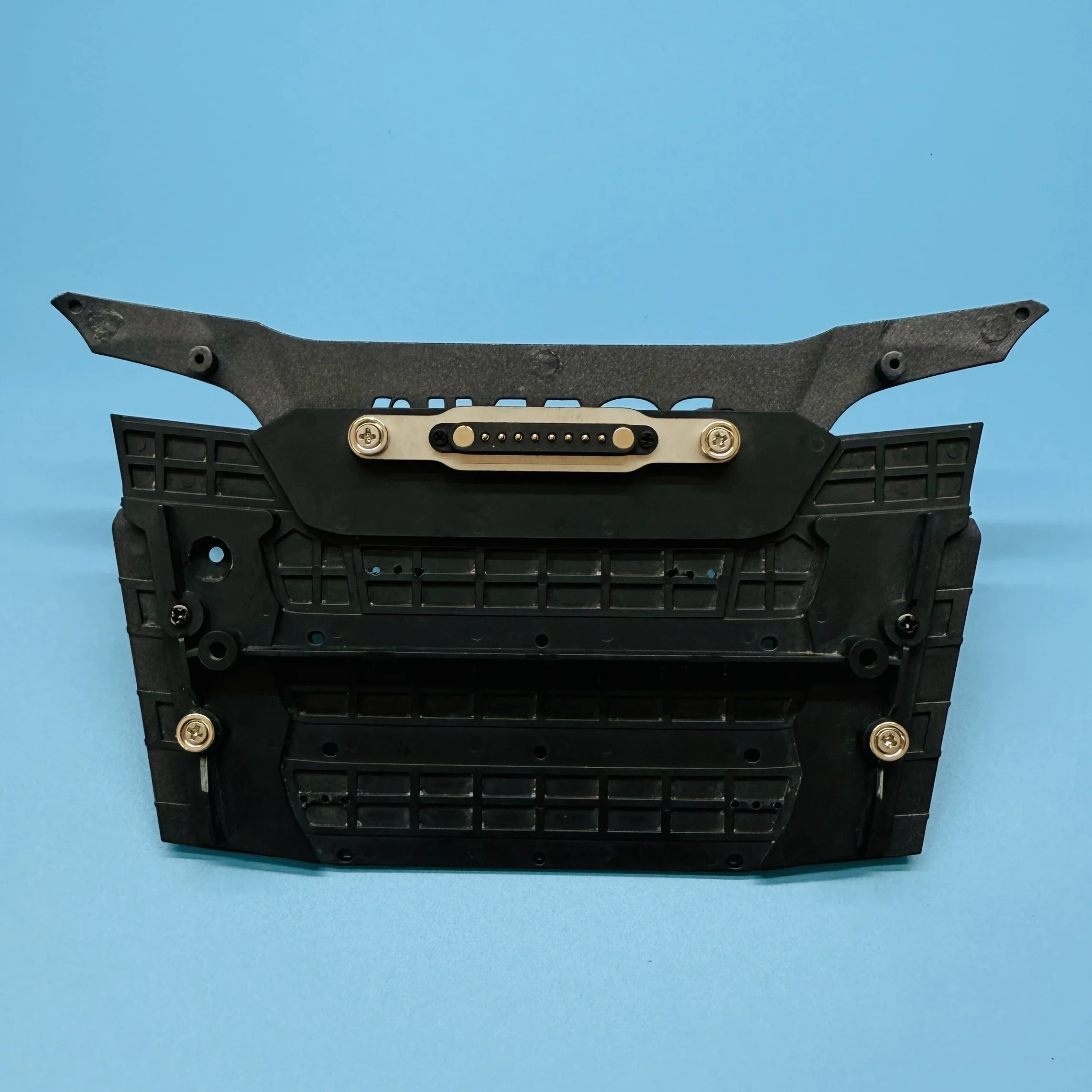 Für 1/14 Tamiya RC Truck für SCANIA 770S 6x4 56368 56371 56379 Metall-Frontgrill 4-in-1 Magnetisches Kabel-Kit Upgrade-Teile – Detail 4