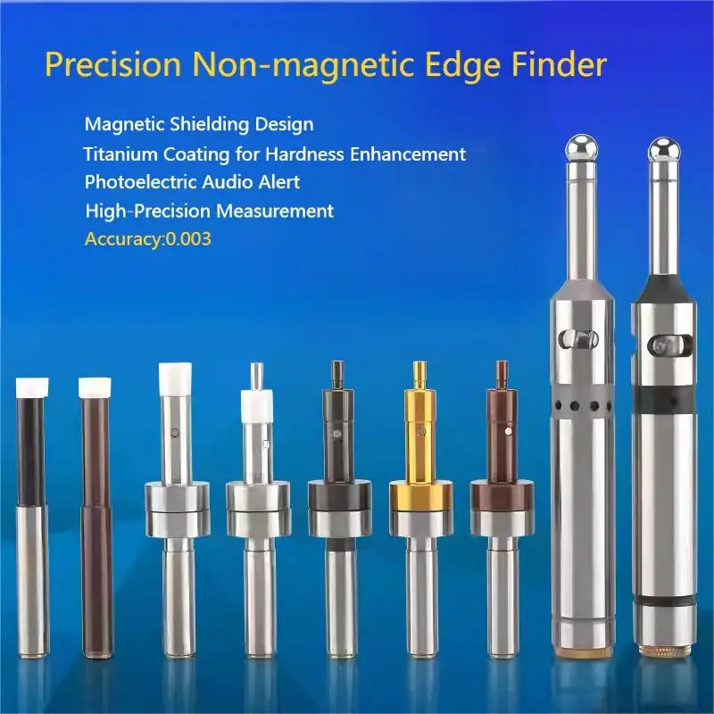 Non-magnetic Edge Finder,Photoelectric Edge Finder,Precision Electronic Edge Finder for Milling Lathe Machine,CNC tool