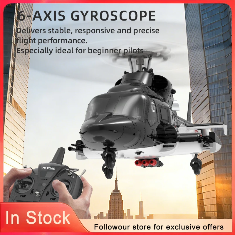 

New F02V Feilang Remote Control Helicopter 2511 1200KV Brushless Motor 3D Stunt Inverted Flight Outdoor Scale Aeromodelling Gift