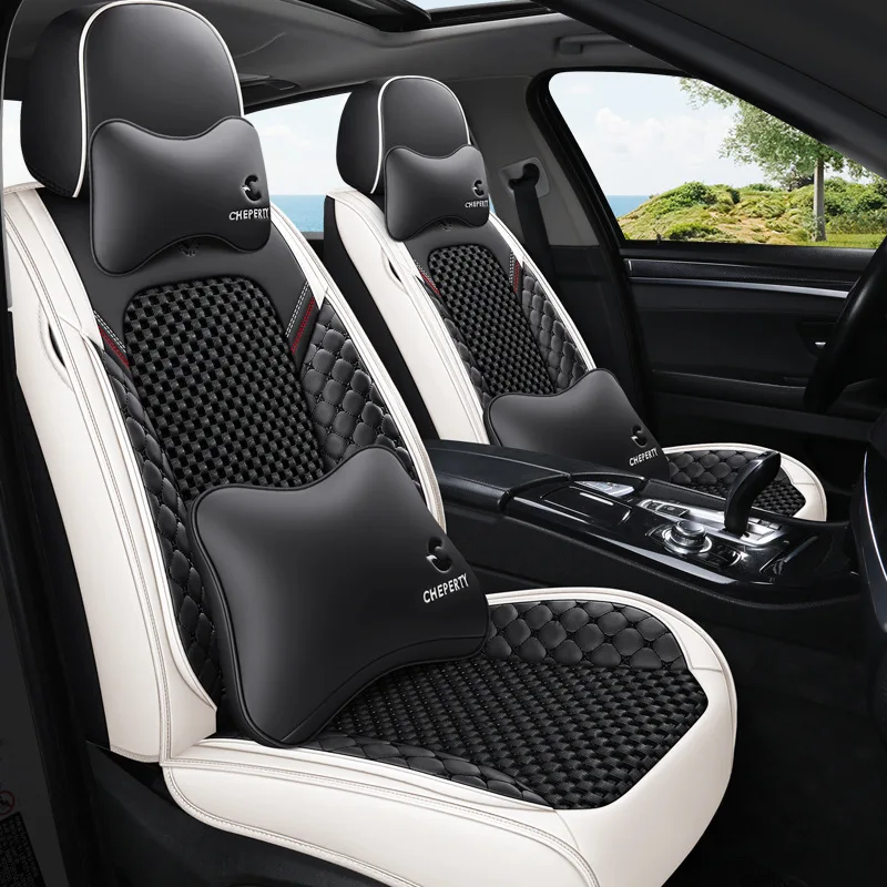 Car Seat Cover For JAGUAR E-PACE F-PACE F-Type XE XF XFR I-PACE S-Type XJ6 XJ8 XJL Accessories