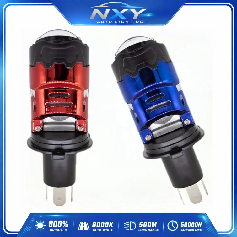 

NXY NX30 LED Matrix Laser Headlight Bulb Hi Low Beam Demon Eye Cut Line High Power Car Lamp Projector Spotlight Retrofit Kit
