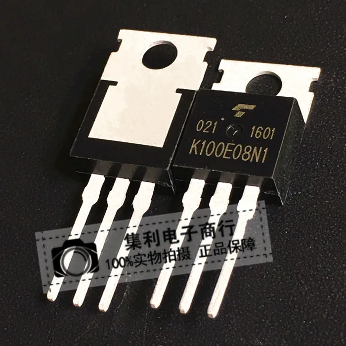 10PCS/Lot K100E08N1 TK100E08N1 MOS 80V/100A  TO-220 New And Imported Orginial Fast Shipping In Stock