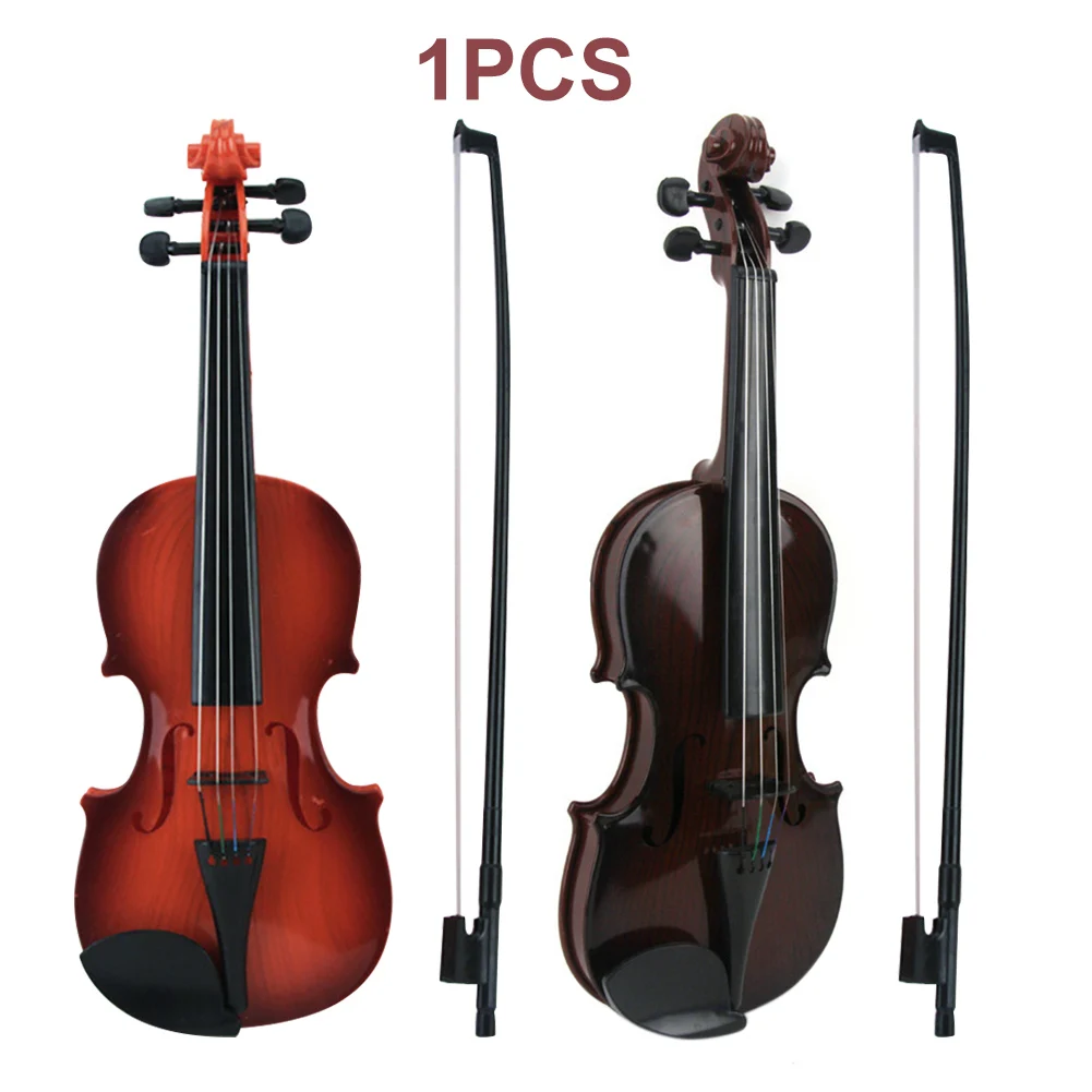 Jouets de violon acoustique pour enfants, simulation de cordes réglables, jouets d'entraînement musical, cadeaux d'anniversaire pour enfants