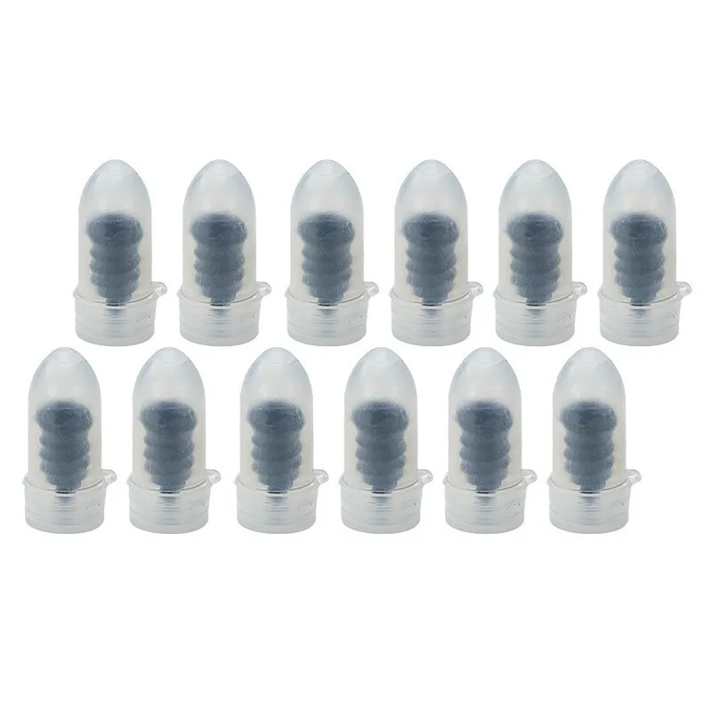 12pcs Tire Repair Screw Set Vacuum Car Tyre Repair Tools Rubber Nail Tubeless Repair Kit for Motorcycle & Truck