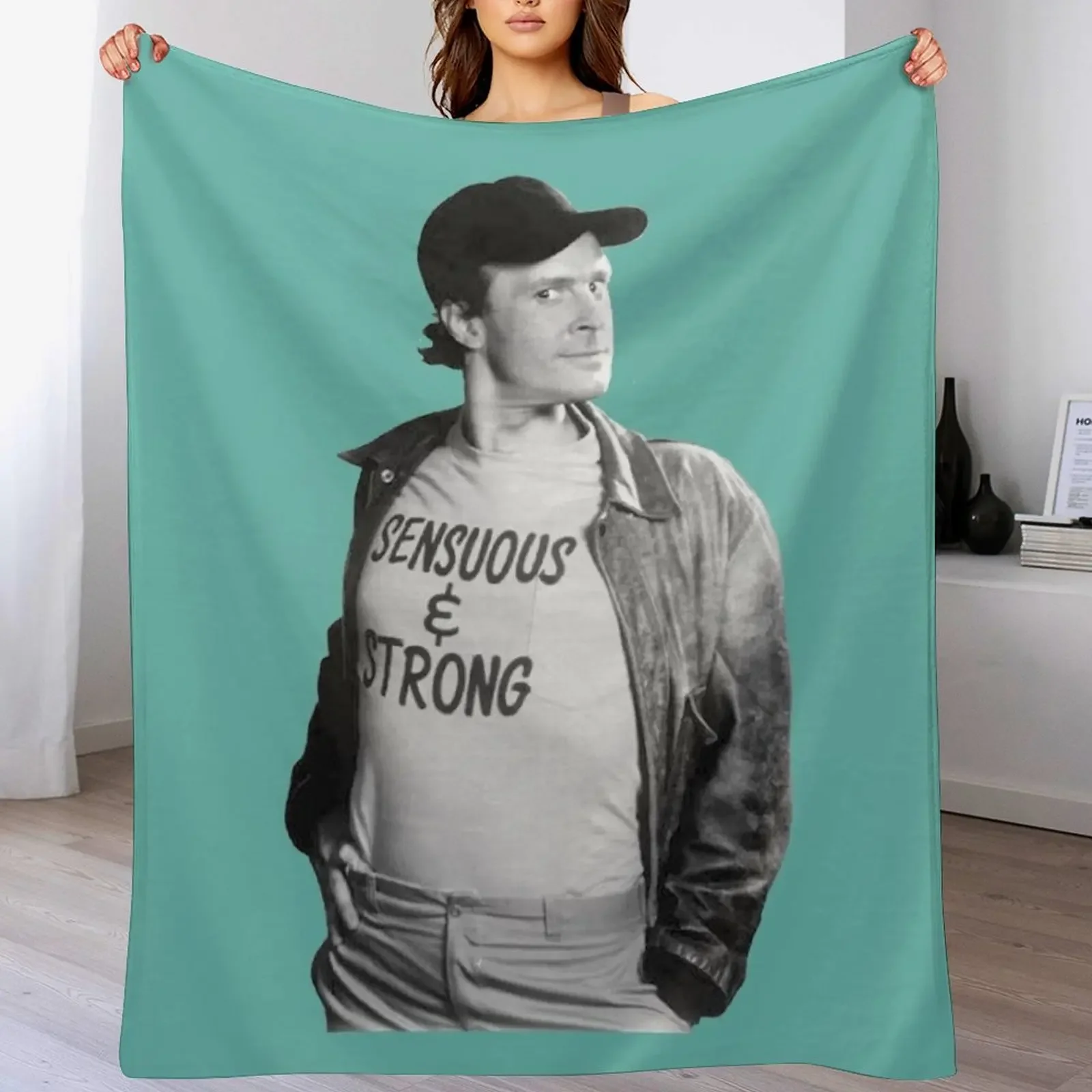 

Sensuous & Strong Murdock Throw Blanket Flannel Tourist decorative Loose Blankets