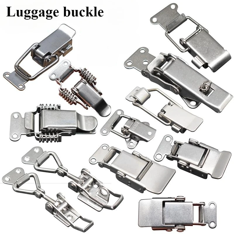 304 stainless steel Box Lock Buckle Luggage Compartment Lock Door Bolt Quick Buckle Fixing Tool