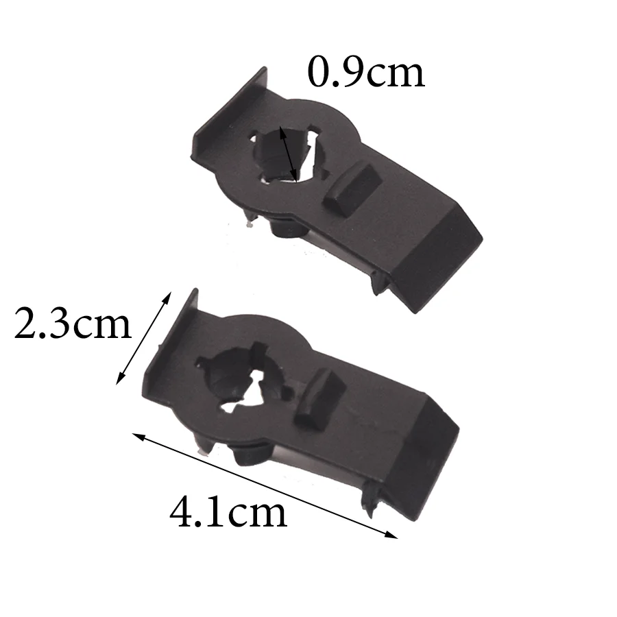 Wooeight 4Pcs 51338254781 Front Left / Right Window Regulator Retaining Clip Fits For BMW E53 X5 2000-2006 Bracket Guide Clips