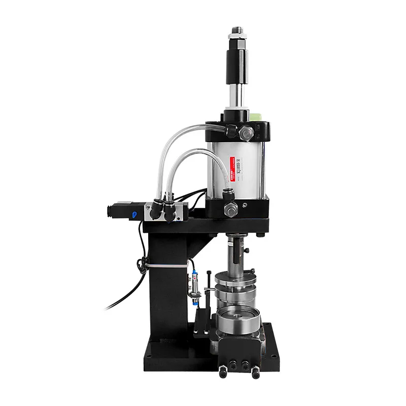 

Push-pull automatic badge machine equipment Metal machine Double flash grating punching machine Production tools and equipment
