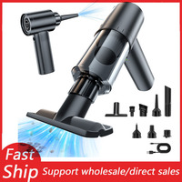 Portable Wireless Car Vacuum Cleaner Cleaning Appliance Mini High Power Vacuum Cleaner Blower Household USB Charging
