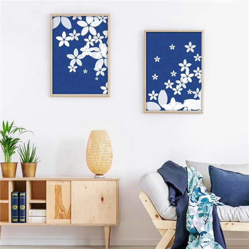 60 ورقة من ورق Cyanotype، مجموعة ورق فني من الشمس، ورق رسم بالطاقة الشمسية، ورق طباعة طبيعي للأطفال والكبار والحرف الفنية