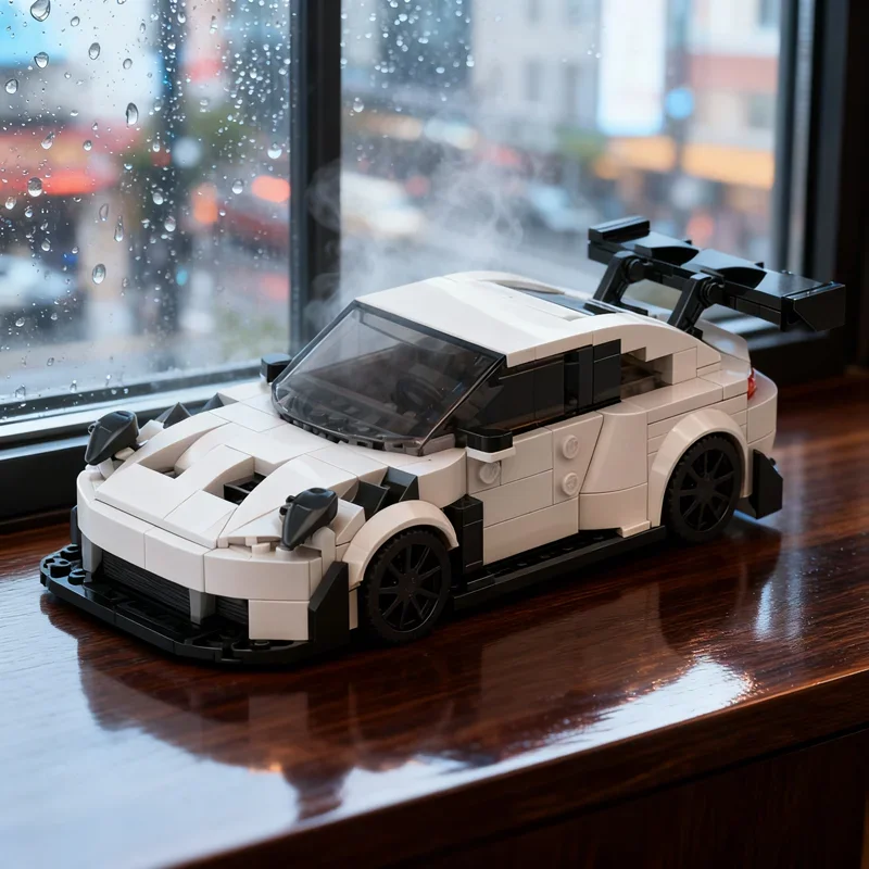 

346pcs MOC Porscheed Rs City Champions Super Car Model Building Blocks Architecture Toys Education Festival Gifts Brick