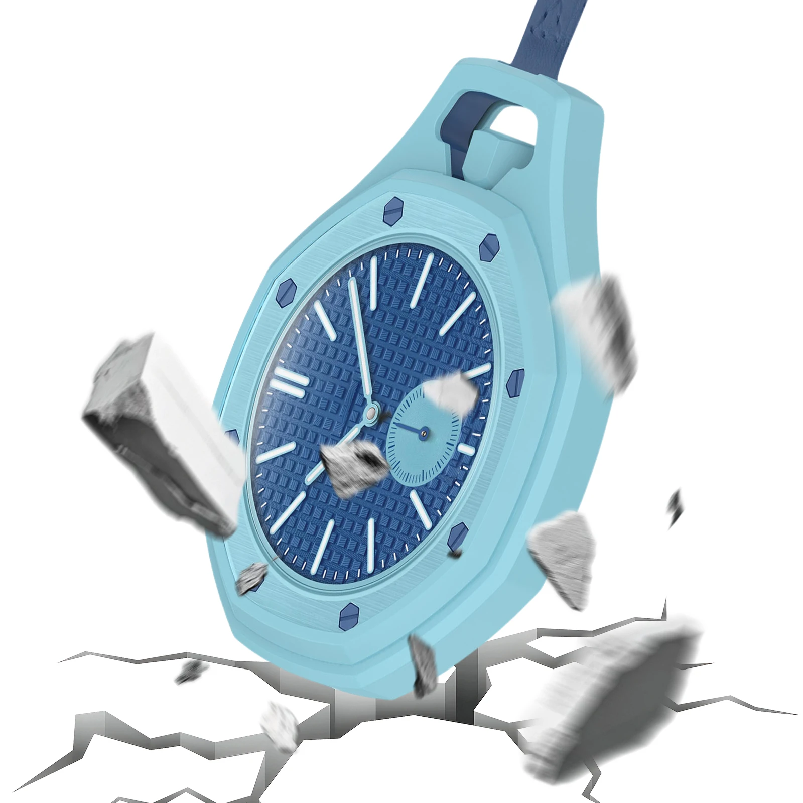Silicone Case For Swatch Royal Pop Modification Refit Frame Cover Flexible Cover Protective Frame Shell for Royal Pop Watches view 2