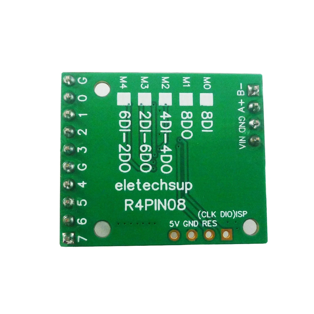 

RS485 Bus IC Board for Raspberry Pi, Arduino, ESP32 - 5V/12V/24V, 8DI/8DO/4DI-4DO/2DI-6DO/6DI-2DO
