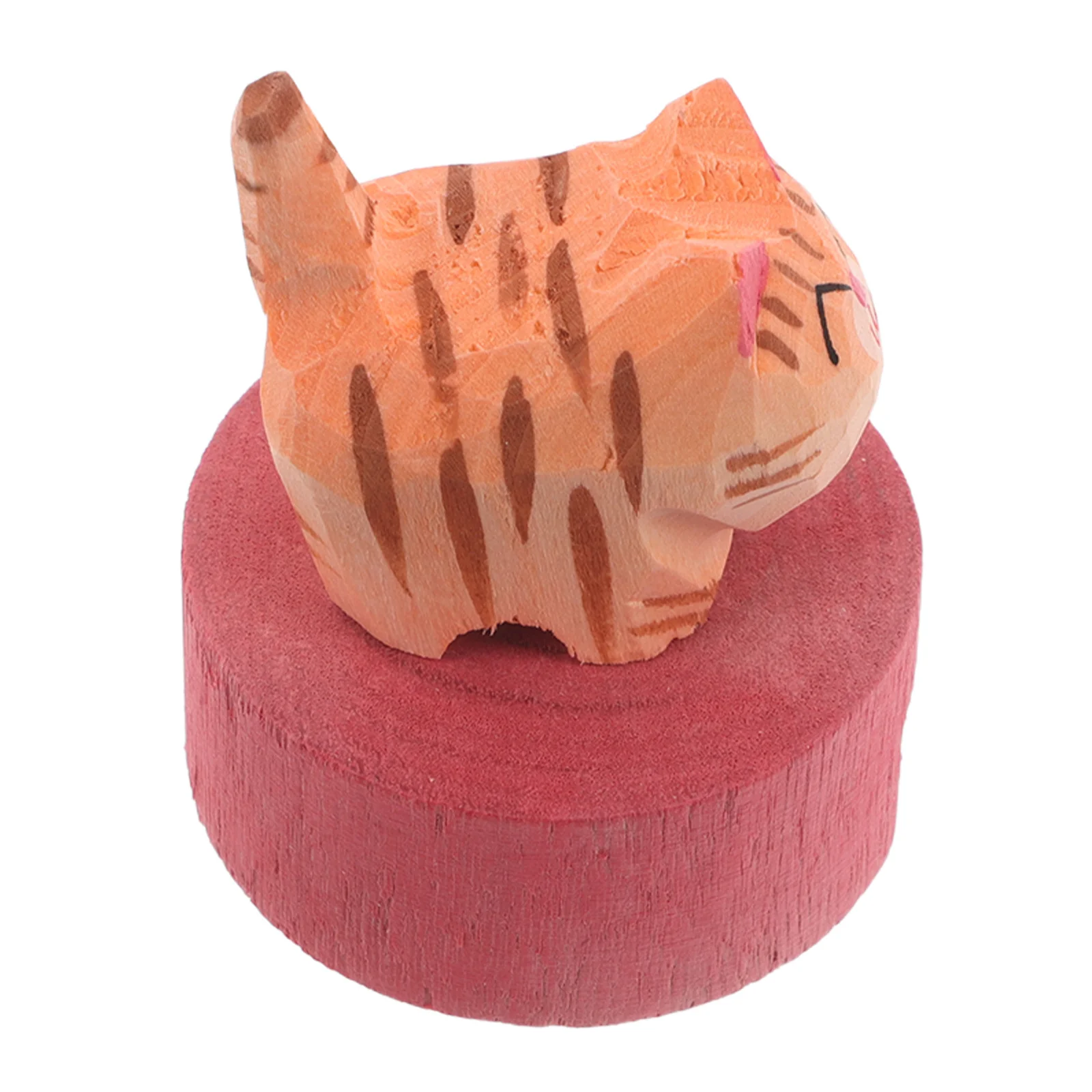 مبراة أقلام يدوية للقطط، مبراة خشبية محمولة بفتحة واحدة، مستلزمات مدرسية كرتونية لطيفة، أدوات مكتبية للطلاب #6