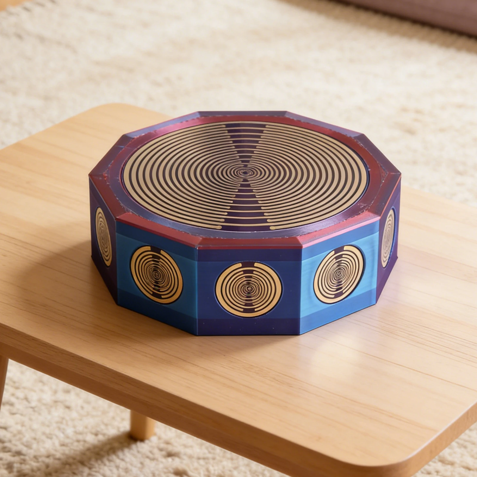 PLA Multi Wave Oscillator Coil EMF Water Energization & Harmonic Balancing for Adults Families Relax Indoors Household Use