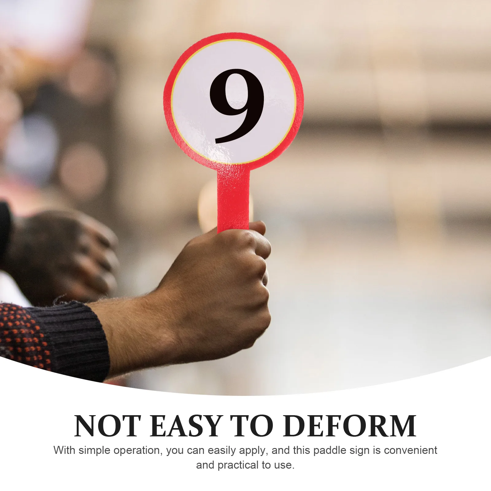 

2Pcs Portable Whiteboard Paddles Erasable Scoreboard for Competitions Handheld Writing Boards Dry Erase Answer Paddles