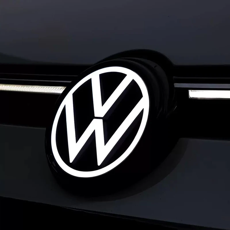 

For Volkswagen Golf 8 illuminated logo GTI/rline/pro front grille logo light strip