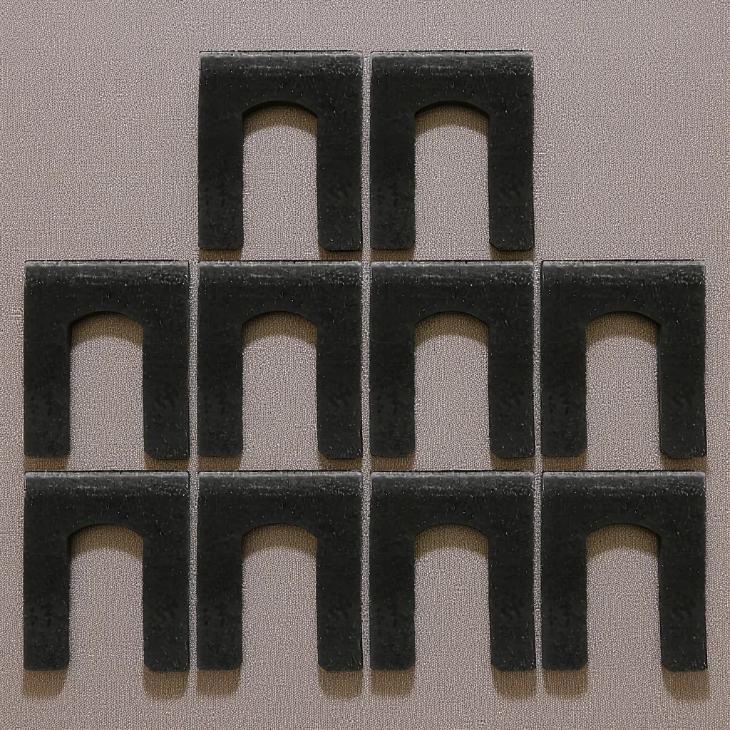 

10Pcs Auto Brake Hose Clamp Kit Strong Metal U Clip for Brake Line Cable Retaining Car Vehicle Maintenance Parts