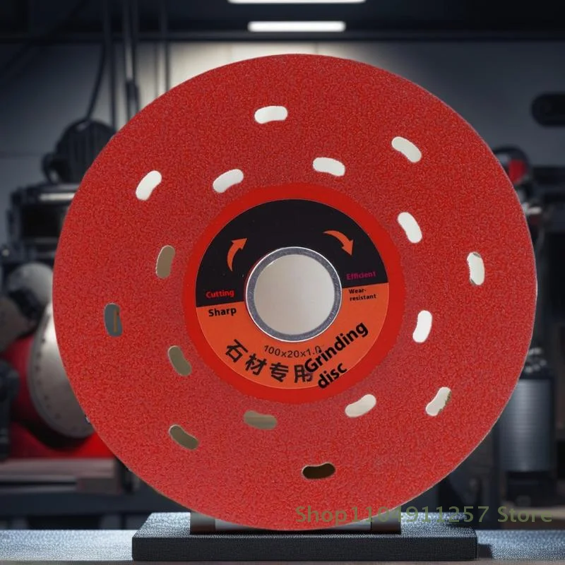 Discos de moagem de corte de 4 polegadas 100mm Lâmina de serra soldada a vácuo Lâmina de moedor de azulejos para tubos de PVC de madeira de metal