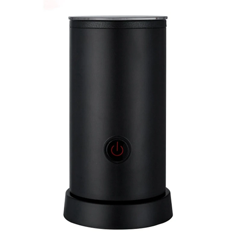 Household Electric Milk Frothers Machine Chocolate Mixer Cappuccino Coffee Latte Mixer Portable Blender - Black EU Plug-FS