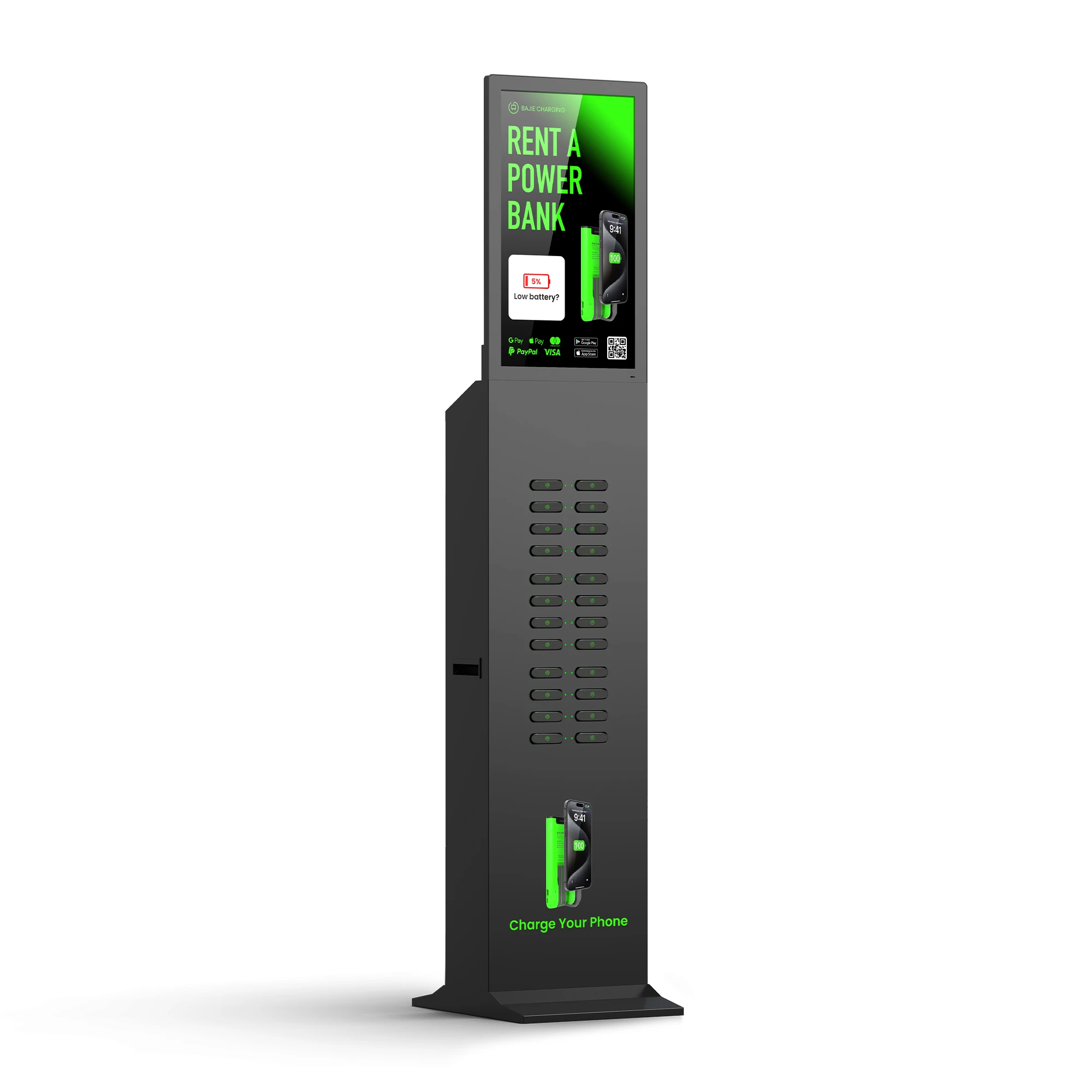 Portable Charger with 24 Pcs 6000mah Chargers 24 Slots New Machine