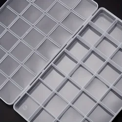1Pc Multifunctional Clear Plastic Organizer Box with Grids Container Craft Storage for Beads Organizer Art DIY Jewelry