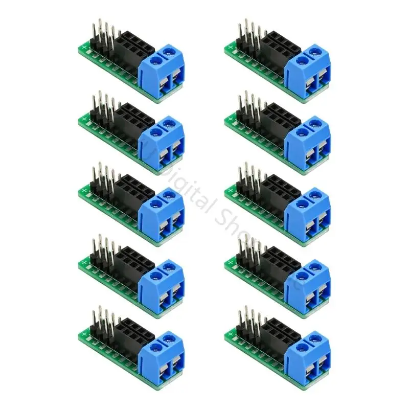 96BA Module Prototyping Wire Board with Screw Block, Metal Prongs and Female Headers for Circuit Testing, Repair Work, Small
