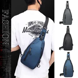 2024 Multi-functional Men Crossbody Bag Waterprof Shoulder Bag Travel Hiking Camping Sling Pack Messenger Chest Bag For Male