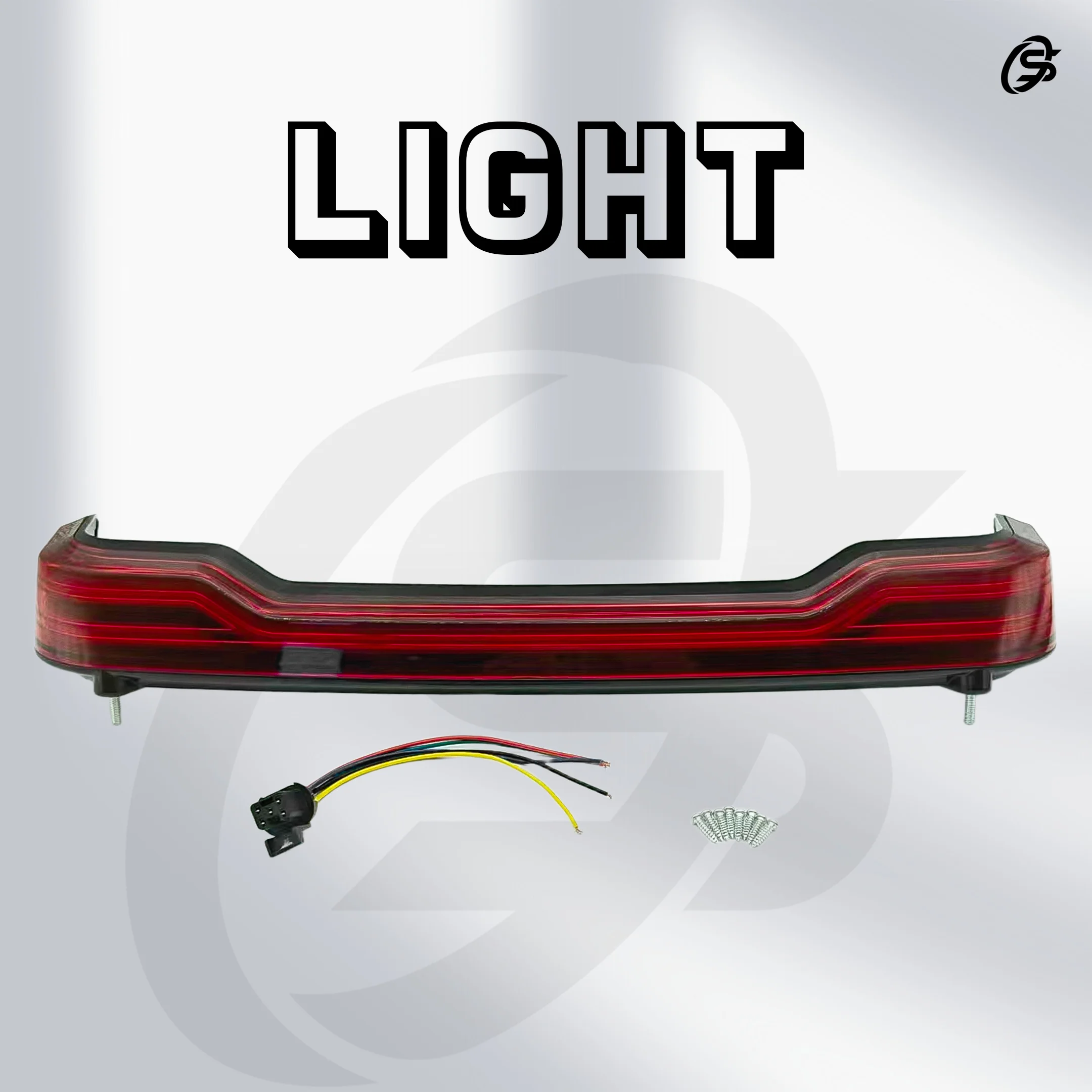 

Светодиодный задний фонарь для мотоциклов, задний фонарь для багажного отделения, красный стоп-сигнал для Harley Touring Ultra Limited Road Tri Glide