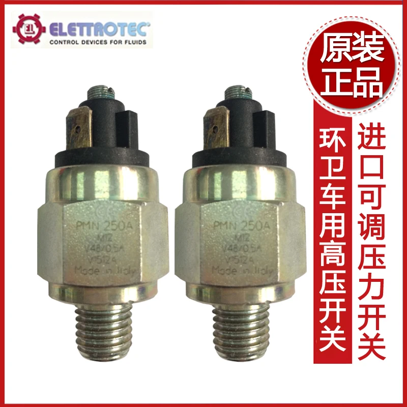 Elettrotec Pressure Switch/sanitation Vehicle/PMM/N250AM12/14K Imported From Italy