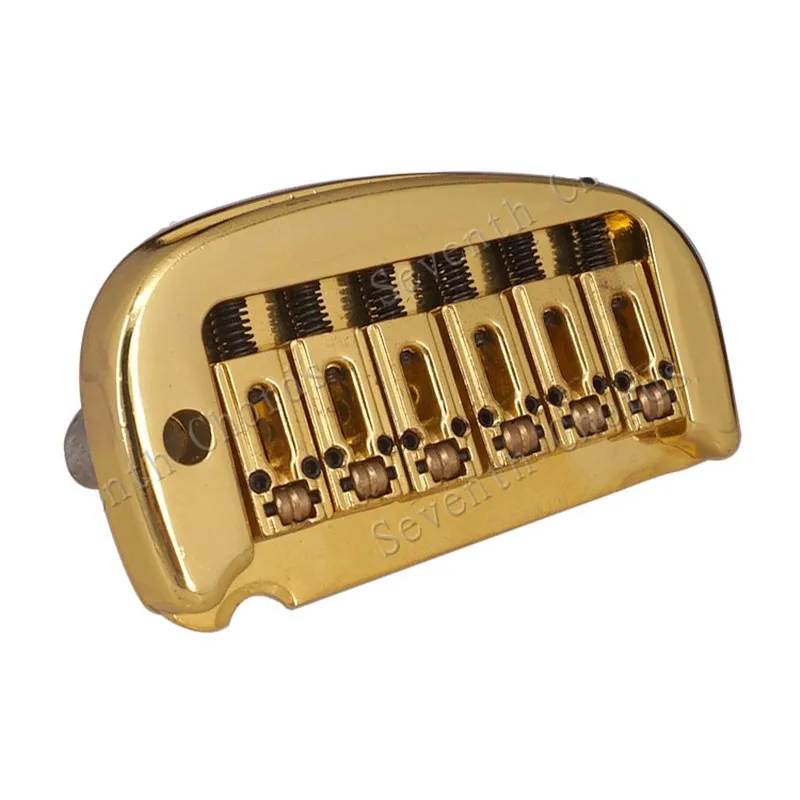 Für E-Gitarren-Zubehörteile Chorme Black Gold Wählen Sie ein Set 6-saitiges Tremolo-Brückensystem – Detail 7