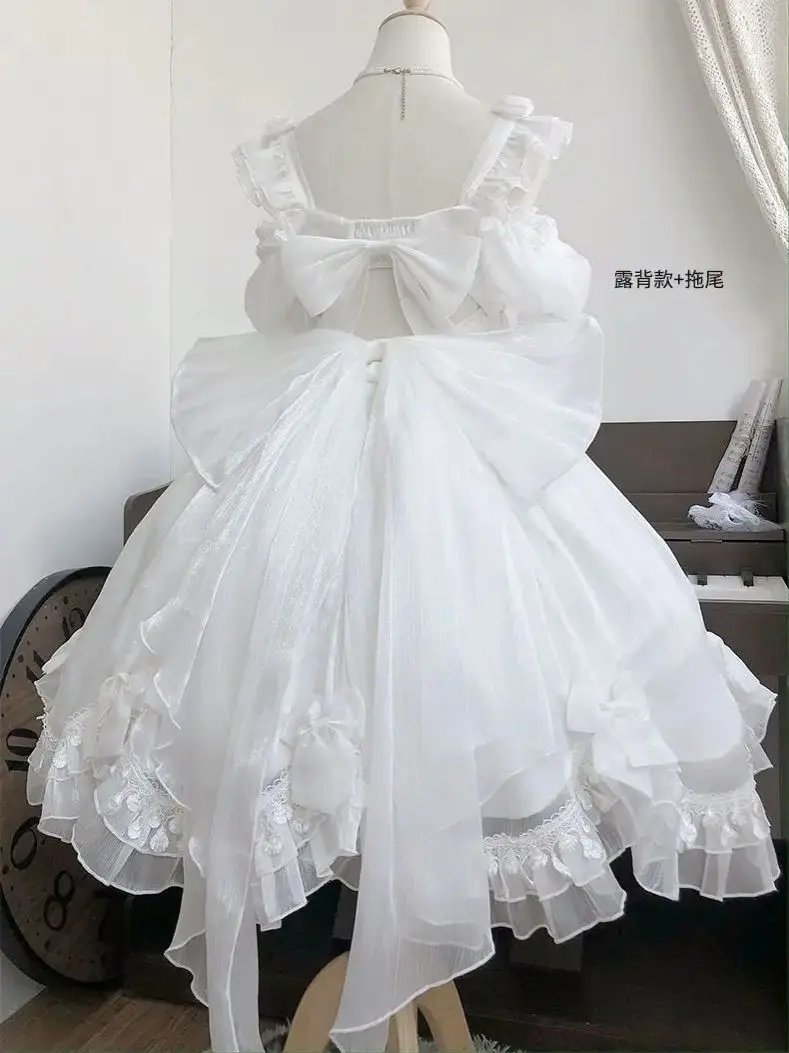 

Japan Design Solid Color Swan Death JSK Dress FS Complete Set Of Lolita Dress
