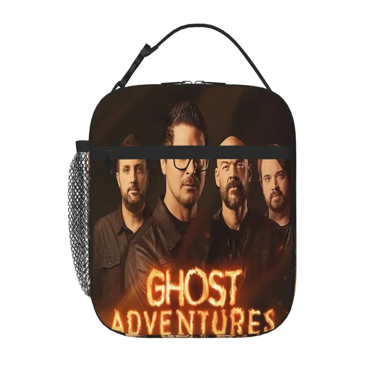 Hot Sale Ghost Adventures Lounge Kawaii Lightweight Lunch Bag Fitness Snack Canvas Lunch Bag