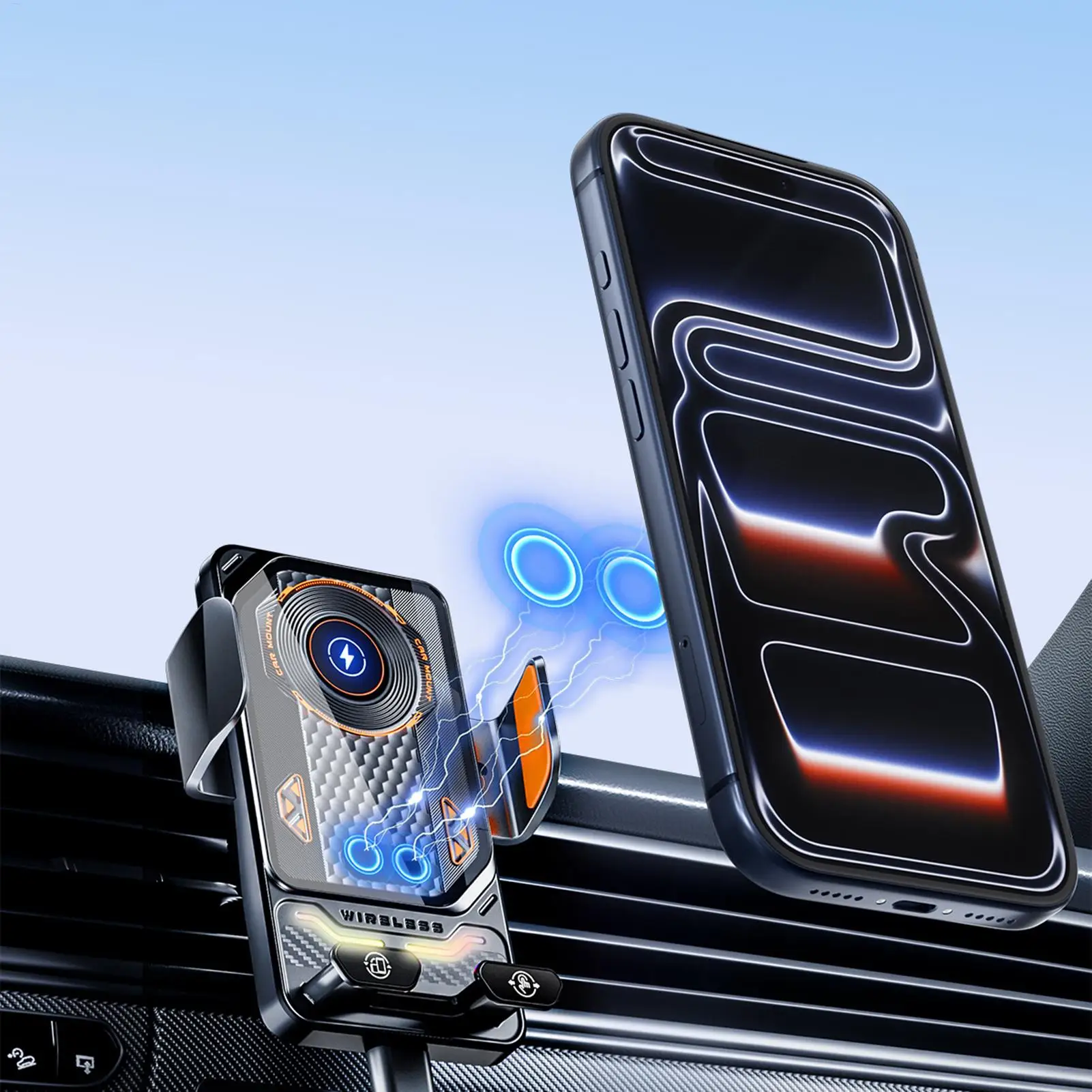 

Car Phone Holder Smartphone Cradles Car Vent Phone Holder For Trailer RV Automotive Sedans Pickup Tractor Truck