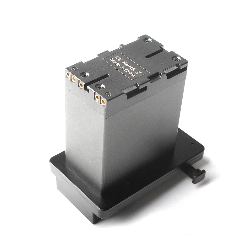 V-mount to BP-U60 Battery Adapter Full Decoding No Pop-ups for Sony PXW-Z280 Z190 X280 X160 FS5 FS7 EX260 for Video Production
