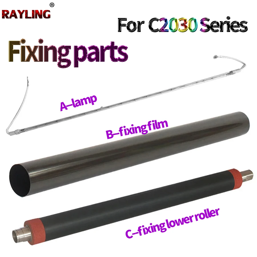 Fixing Lamp Fixing Film Pressure Lower Roller Bearing For Ricoh MP C2010 C2530 C2030 C2050 C2550 C2051 C2551 2010 2050 2051 2551