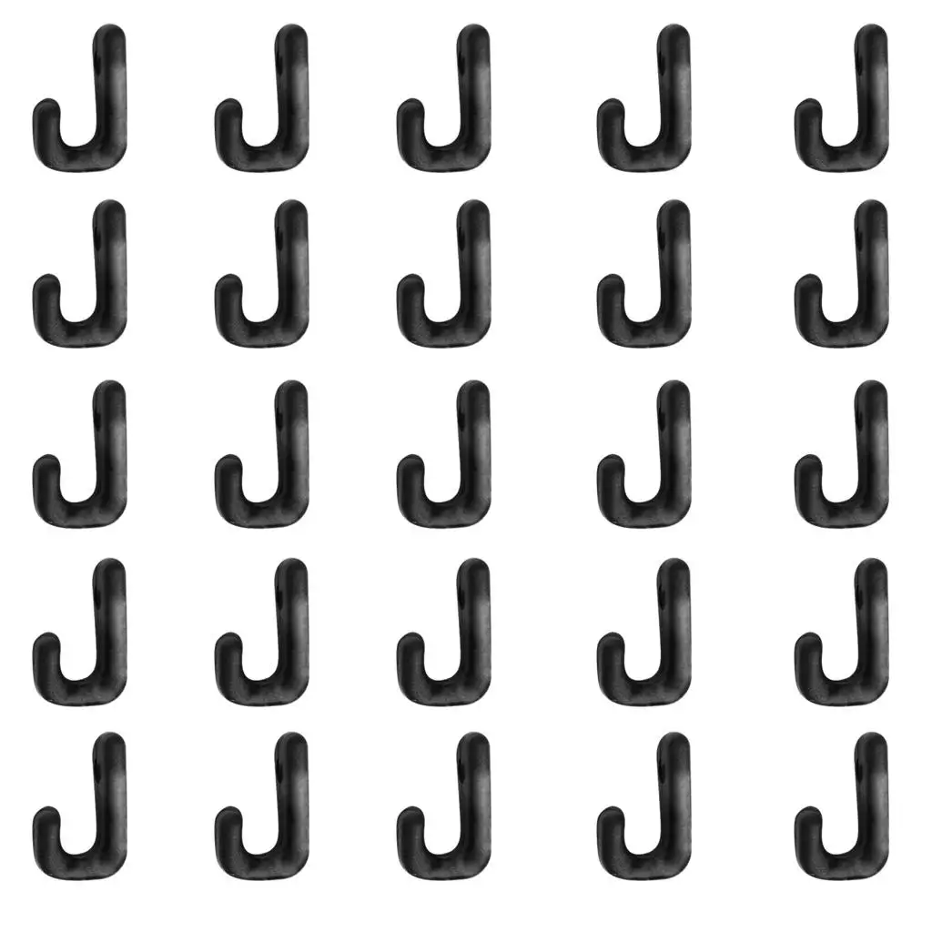 Kayak J Hooks Nylon Boat Hook Accessory Rigging Clip for Securing Ropes on Canoe Paddle Board