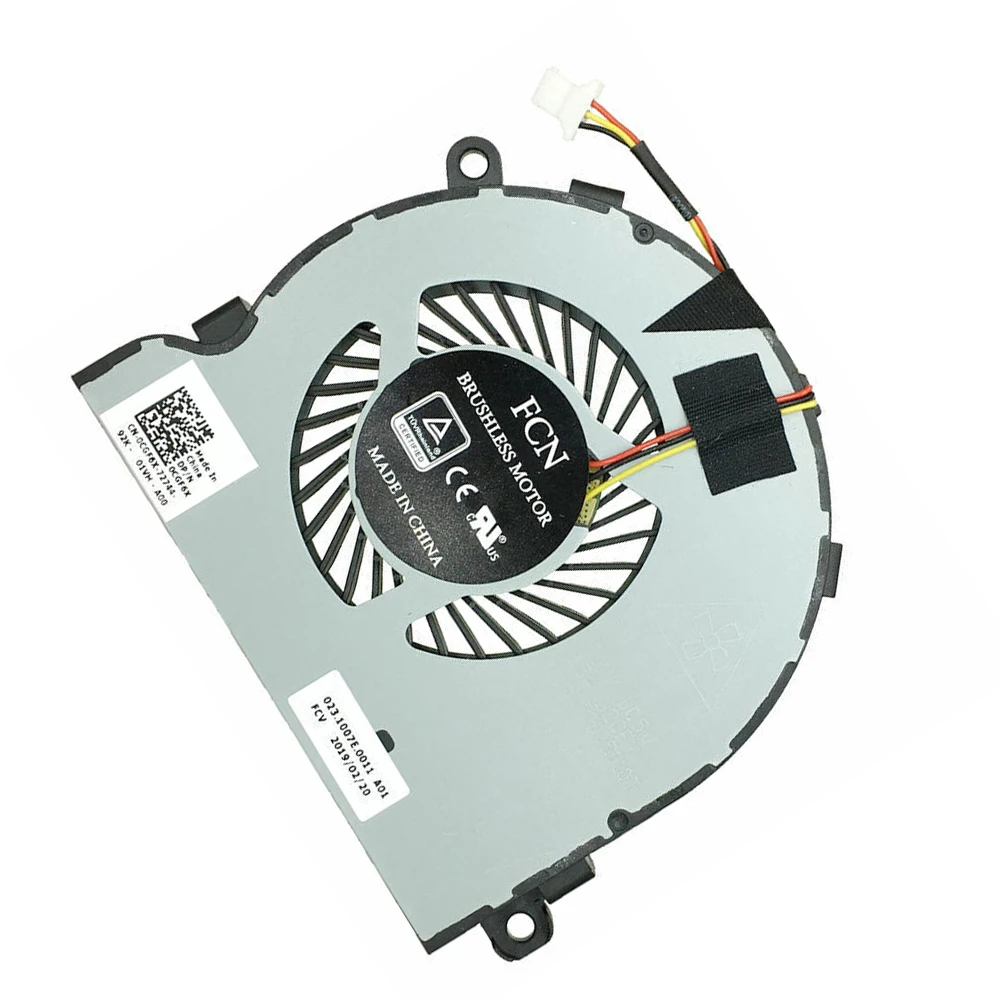 For DELL INSPIRON 5557 5447 5542 5543 5545 5547 5548 5445 CPU Cooling Fan CN-03RRG4