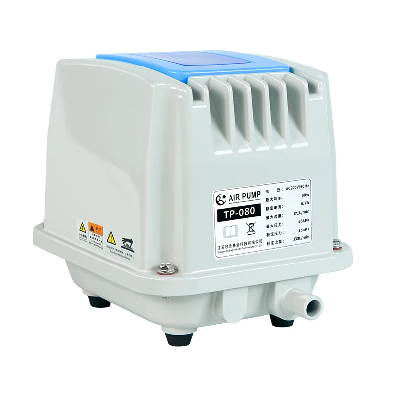 Aquarium Air Pump, 4000L/H Aerator, Biofloc Fish Farm, Hydroponic Air Compressor, Diaphragm Pump, Silent Oxygen Generator