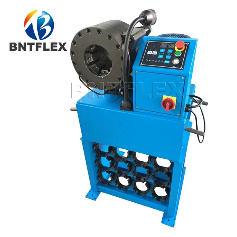 BNT-32D R13 2 Inch Micro-Computer Hydraulic Hose Crimping Machine With 13 Dies And Quick Change Tool