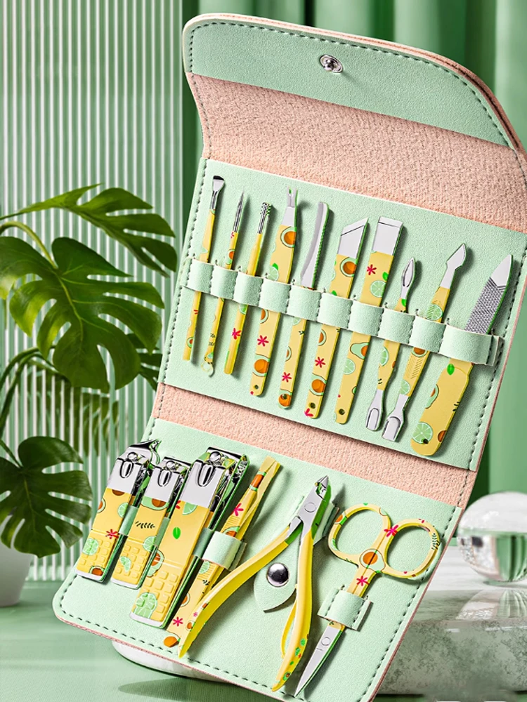 

Nail Knife Set Nail Scissors Trimming Nail Pliers Female Specialized Imported Household Ear Digging Spoon