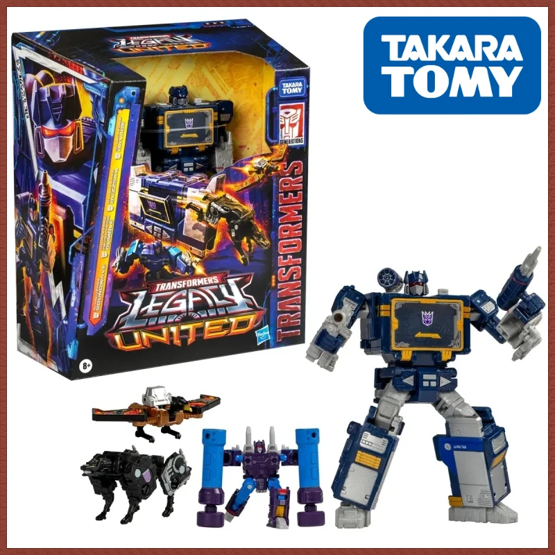 

В наличии Takara Tomy Трансформеры серии G Chuanshi United L Уровень G1 Soundwave экшн-Фигурки Робот Коллекционная модель игрушки подарок