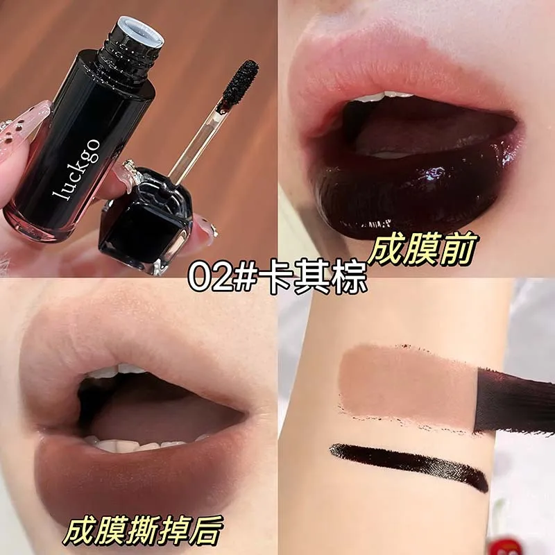 

Matte Peel Off Lip Gloss Waterproof Sweat Proof Long Lasting for Student Affordable Chinese Essential Lip Makeup