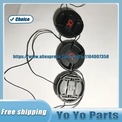 Couvercle d'objectif pour appareil photo reflex Sony A100 A200 A300 A350 A550 A57 A58 18-55 55mm, pièces numériques